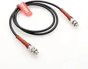 DRRI SHV 5000V 5KV RP-BNC Male to SHV Male RG223 coaxial Cable for High-Voltage Piezo Amplifier,PCD1K Pockels Cell Driver