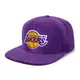 NBA All Dirctdion Snapback 經典平帽沿 湖人 紫