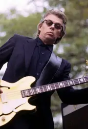 Jack Casady of Jefferson Starship perform at Central Park SummerSt - Old Photo