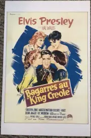 Elvis Bagarres Au King Creole Movie Poster 11 x 17 (6)