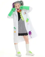 Girls Lab Coat Scientist Costume
