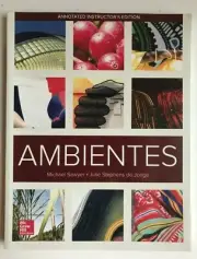 Ambientes 9781260000221 - NEW - Annotated Instructor's Edition with Answers