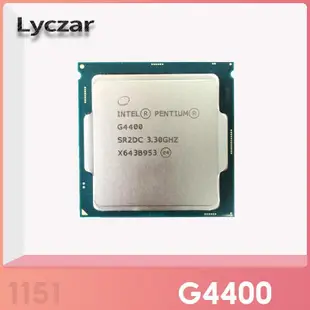 英特爾 Intel Pentium G4400處理器 LGA 1151 3.3GHz 3M緩存雙核54W Lyczar台