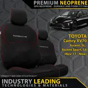 Toyota Camry XV70 - GP6 Premium Neoprene 2x Front Seat Covers (Made to Order)