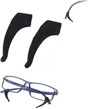 [Hoement] 3 Pairs Exercise Accessories Eyeglasses Tips Retainer Glasses Ear Hook Grip Eyeglass End Tips Eyeglass Ear Hooks Sports Accessories Glasses Anti-slip Holder Child Desktop Frame