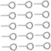 jojofuny Pcs Small Sheep Eye Screw Nails Set Metal Hooks Easy Installation DIY Jewelry Home Decor
