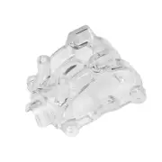Transparent Plastic Front & Rear Gear Box Cover for 1/10 TAMIYA TT02 RC Car Part