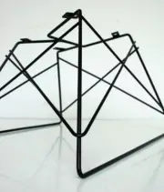 Replacement BLACK LOW ROD CATS CRADLE BASE Vintage Spec fits Eames Herman Miller
