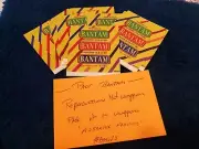 PACE BANTAM REPRO ASSORTED FLAVORS MINT WRAPPERS ANTIQUE SLOT MACHINE #BMW 3