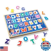Melissa and Doug® Ms. Rachel™ Wooden Phonics Alphabet Sound Puzzle with Light