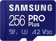 [Samsung] 256GB PRO Plus MicroSDXC 120MB/s +Adapter