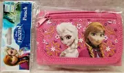 Disney Frozen Kids Tri-Fold Wallet Coin Purse Elsa Anna! Brand New with Tags!