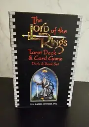 The Lord of the Rings Tarot Deck and Card Game Book Set Vintage90's New