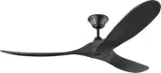 Monte Carlo Maverick 60 inch Ceiling Fan - 3MAVR60BK