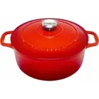 Chasseur 20cm Round French Oven Inferno Red 2.5L Casserole Cast Iron