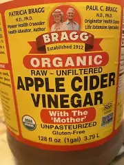 Bragg Organic Raw~Unfiltered Apple Cider Vinegar, 128 fl oz (1 gal)