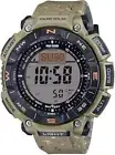 CASIO PRO TREK PRG-340SC-5JF Climber Line Triple Sensor Solar Watch 51.7mm Beige