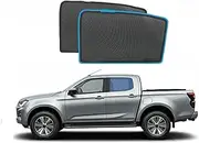 OTTO SHADES Custom Magnetic Mesh Sunshade for Isuzu D-MAX 2021-2025, Side, Rear Windows Sun Blind for Baby Protection, UV/Heat Reduction, Privacy Shield,Camping Accessories