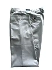Brooks Brothers Advantage Men's Clark Fit Stretch Chino Pants - Gray, 38x34