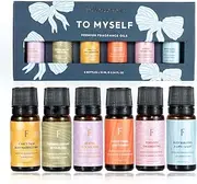 Folkulture Essential Oils for Diffuser | Essential Oils (Set of 6) Fragrances | Diffuser Oil Scents for Home | Oils Diffuser Essential Oil | Fragrance Oils for Diffusers - to Myself (0.34 Fl Oz)