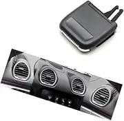 MKVAXR Interior Car Front Air Condition AC Vent Grille Tab Clip Slider Repair Kit, for Boxster, for Cayman 2016-2021 Car Air Vent Clip(Black 1pc)