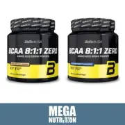 Biotech USA BCAA 8:1:1 Zero 250g 3 Flavours Branch Chain Amino Acids Leucine