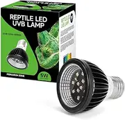 REPTITRIP UVB Light for Reptiles, UVB Bulb 5W 10.0 UVB LED Lamp, Reptile Light Bulb, Provide Sufficient UVB Exposure for Desert-Dwelling Reptiles-Not Heat Lamp
