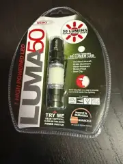 NEBO LUMA50 LED Flashlight, 50 Lumens, Glow In Dark Power Switch Model 5563