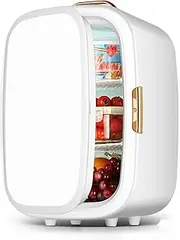 MegLob Portable Mini Car Home Freezer, 20L Large-Capacity 15 * 330Ml Cans Fridge, Breast Milk, Medicine, Cosmetics And Cosmetics Cooler, Beverage Beer Insulin Refrigerator, Coffee Thermal Box,White
