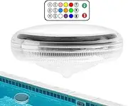 Solar Pool Lights - Floating Pool Lights Solar Powered | Waterproof LED Decor for Outdoor Garden Party Patio Lawn Swimming Bathtub Bathroom