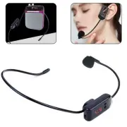 FM Wireless Microphone Headset Megaphone Radio Mic For Loudspeaker For Teaching