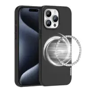 Tough On Strong Liquid Silicone Phone Case with Magsafe for iPhone 15 Pro - Black