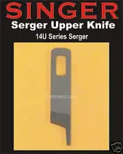 SINGER Serger Overlock Upper Knife Blade 412585 Fits Most 14U