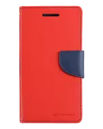 Goospery Fancy Diary for iPhone 7 Plus / 8 Plus - Red/Navy