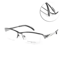 在飛比找momo購物網優惠-【Masaki 松島正樹】流線型半框 日本 鈦光學眼鏡(霧銀