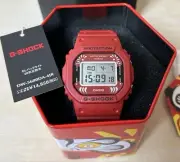CASIO G SHOCK DW5600DA 4JR Daruma Red Limited Digital Watch Japan