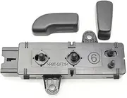 Electric Front Seat Control Switch, for X-Trail T32, for Qashqai J11 2015-2021(Black 1 Set 4 Ways Right R)