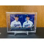 TOPPS NOW OHTANI X YAMAMOTO OFFSEASON SP 大谷翔平 山本由伸道奇加盟記者會含卡磚