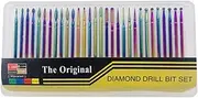 Labymos Nail Drill Bits Set Pedi & Mani Drill Bits Kit 30pcs Replacement Drill Bits for Electric Nail Drill Remove Cuticle & Gel Nail Polish