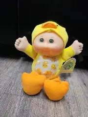 CPK Cabbage Patch Kids Doll Baby Cuties Duck Plush Toy Barnyard Easter Rare