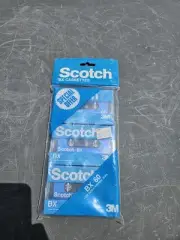 New Sealed Scotch BX Cassett Blank Tapes 3 Pack BX60