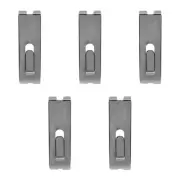 5 PCS CHROME Gridwall Utility Hook Picture Hanger Grid Panel Notch Display