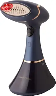 RHC410 Supreme Garment Steamer Handheld 200ml Tank Rapid Heat Scent Navy Gold