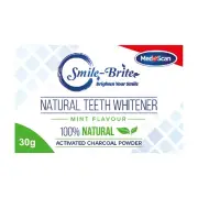 Medescan Smile-Brite Activated Charcoal Powder (Mint) 30g