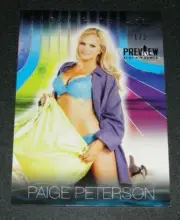 2016 Benchwarmer PAIGE PETERSON Dreamgirls #63 Purple Foil Variant/2 SCRUBS Sexy
