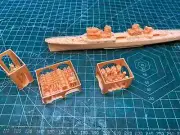 3D Printed 1/700 Italy Attilio Legro Destroyer Unpainted Model Kit NEW