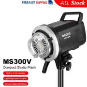 Godox MS300V 2.4G 300W Compact Studio Flash Light with LED Modeling Lamp