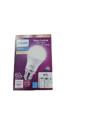 Philips Soft White A19 LED 60W Equivalent Dimmable Smart Wi-Fi Wiz Connected