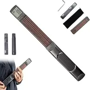 Sheremart Pocket Guitar Pro - Smart Chord Trainer, Portable Digital Guitar Practice Tool, Mini 6 Fret Neck (1 PCS)