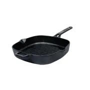 Meyer Pre-Seasoned Cast Iron Grill Pan 25cm